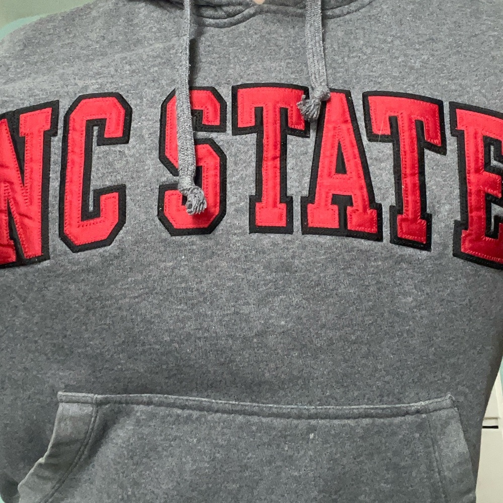 Gray NC State Hoodie - Picture 3 of 3